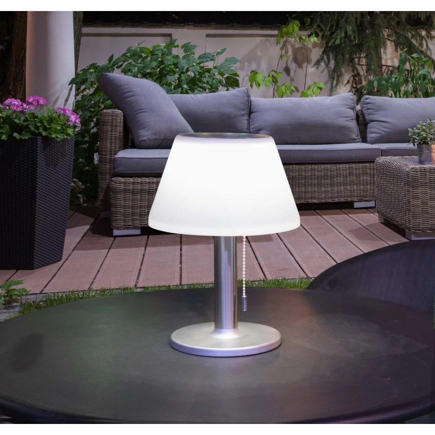 LED Ljusreglerad solcell lampa VIOLA LED/3,7V 1200 mAh IP44