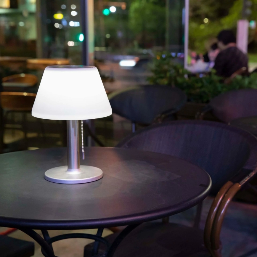 LED Ljusreglerad solcell lampa VIOLA LED/3,7V 1200 mAh IP44