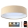 LED ljusreglerad taklampa SMART GALAXY LED/36W/230V diameter 55 cm 2700-6500K Wi-Fi Tuya beige/vit + fjärrkontroll