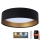 LED ljusreglerad taklampa SMART GALAXY LED/36W/230V diameter 55 cm 2700-6500K Wi-Fi Tuya svart/guld + fjärrkontroll