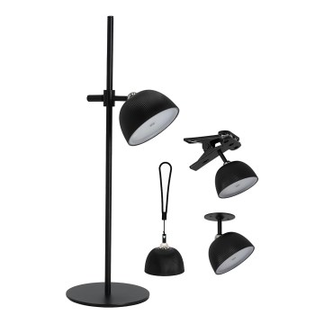 LED Ljusreglerad uppladdningsbar bordslampa 04.01.2001 LED/3,5W/5V 3000/4000/6500K IP54 1800 mAh svart