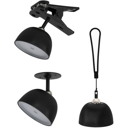 LED Ljusreglerad uppladdningsbar bordslampa 04.01.2001 LED/3,5W/5V 3000/4000/6500K IP54 1800 mAh svart