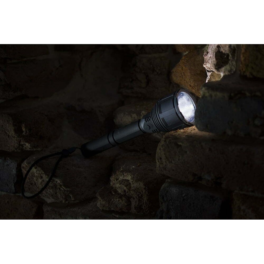LED Ljusreglerad uppladdningsbar ficklampa LED/30W/5V IPX7 3000 glansig 8400 mAh
