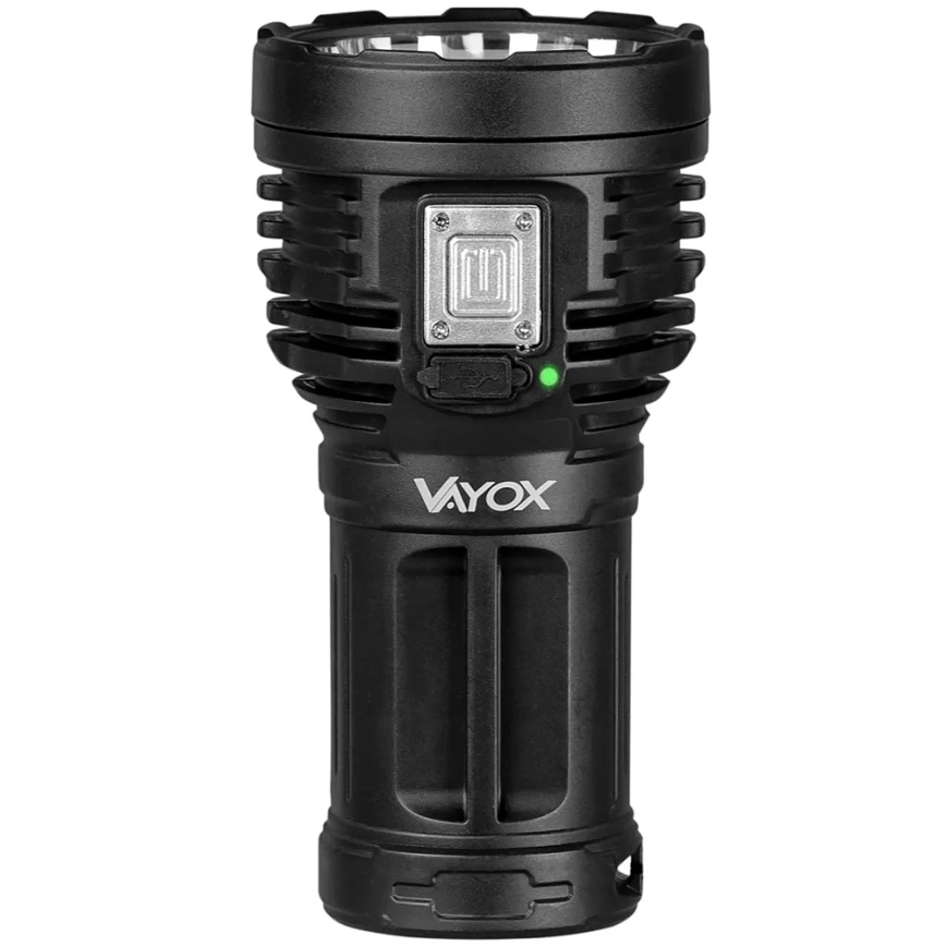 LED Ljusreglerad uppladdningsbar ficklampa LED/5V IPX4 600 glansig 1200 mAh