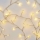 LED-ljusslinga 100xLED/3xAA 2,7m varmvit