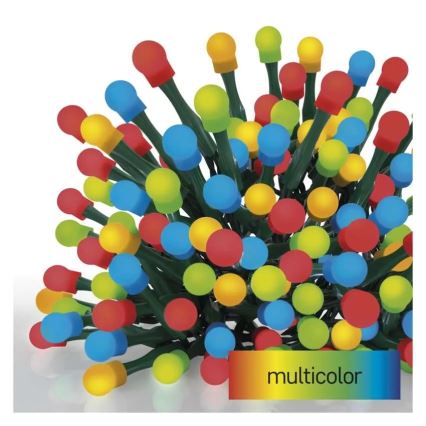 LED-ljusslinga 200 LED / 8 funktioner, 25 m, IP44, flerfärgad