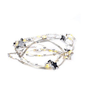 LED ljusslinga 20xLED/2xAA 1,5m varmvit