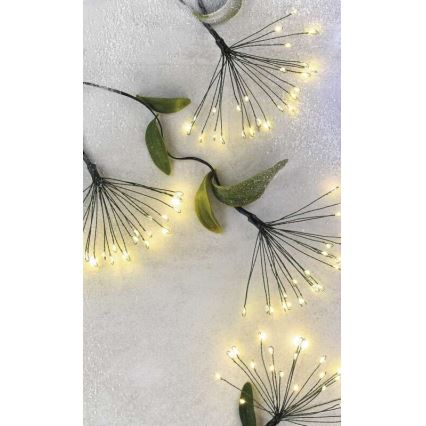 LED-ljusslinga 300xLED 5,2+3 m varmvit
