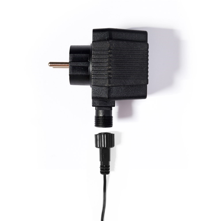 LED julkedja för utomhusbruk FELICIA FILAMENT 20xE10 19m färgrik/varm vit IP44, Made in the EU