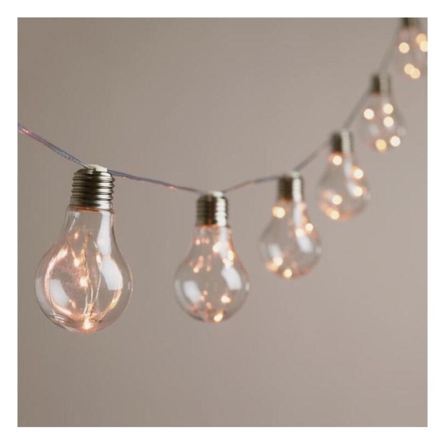 LED-ljusslinga SMOLDER 2,1 m 10xLED/2xAA