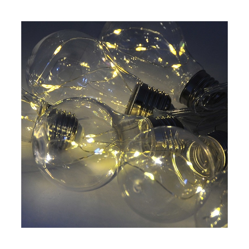 LED-ljusslinga SMOLDER 2,1 m 10xLED/2xAA