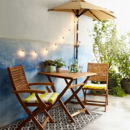 LED-ljusslinga SMOLDER 2,1 m 10xLED/2xAA