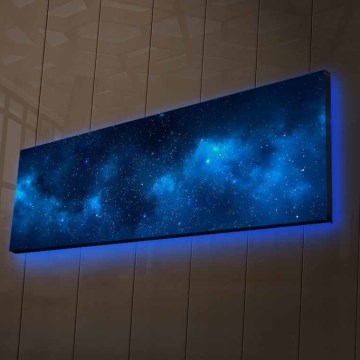 LED Lysande dekorationsbild LED/1x9V 6LR61