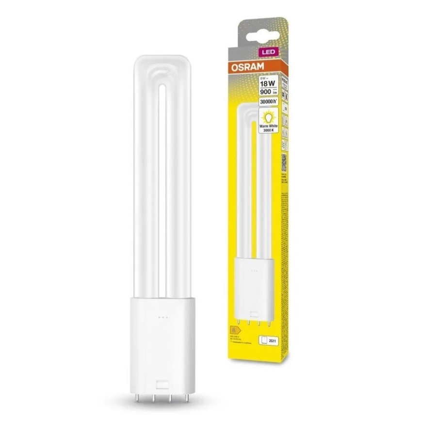 LED lysrör 2G11/8W/230V 3000K - Osram