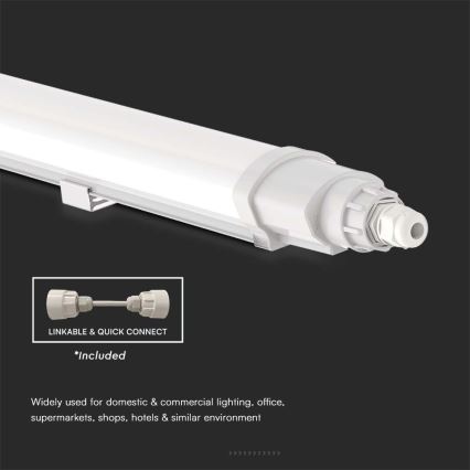 LED lysrör arbetsbelysning LED/36W/230V 4000K IP65 120 cm