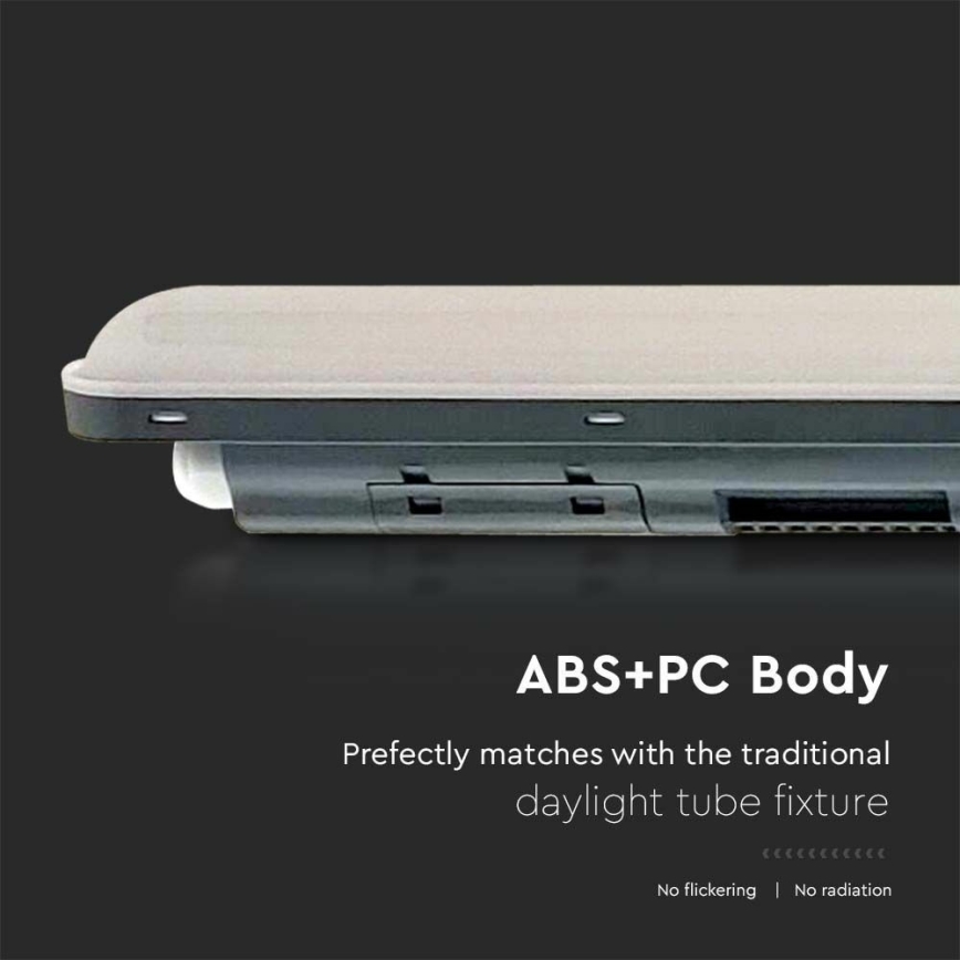 LED lysrör arbetsbelysning X-SERIES LED/48W/230V 6500K 150 cm IP65