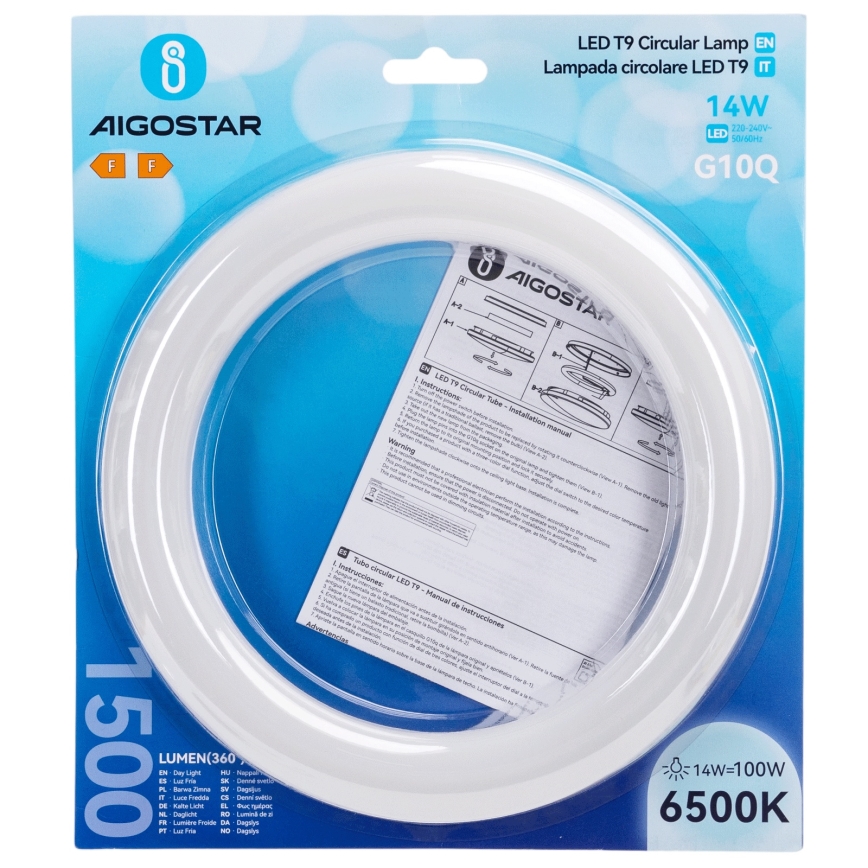 LED-lysrör G10q/14W/230V 6500K - Aigostar