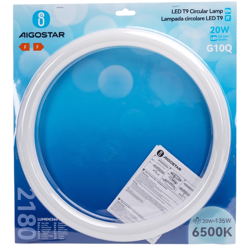 LED-lysrör G10q/20W/230V 6500K - Aigostar