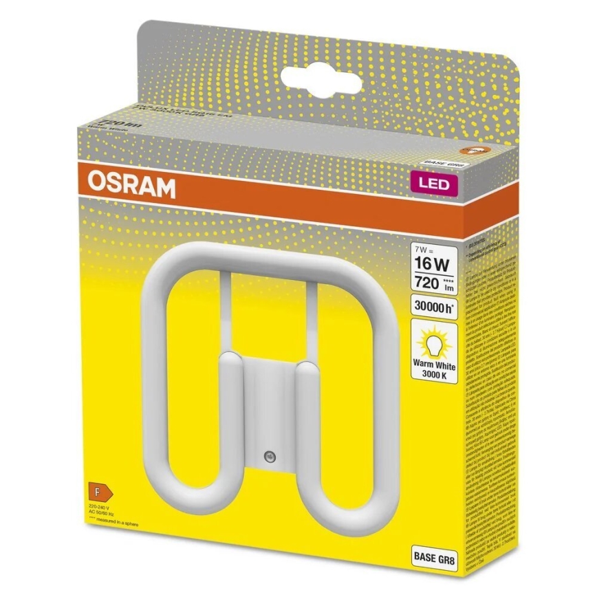 LED Lysrör GR8/7W/230V 3000K - Osram