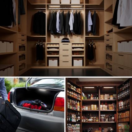 LED Möbelbelysning med sensor LED/0,6W/4xAAA