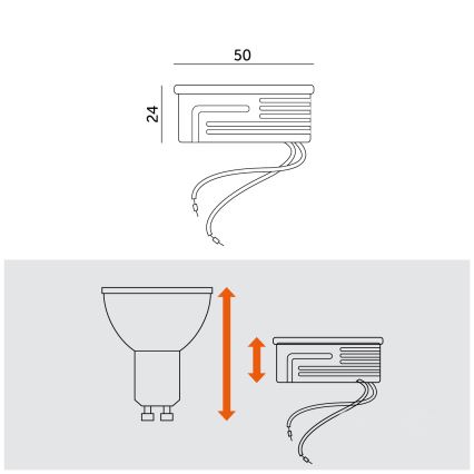 LED-modul LED/6,5W/230V 3000K
