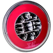 LED Multifunktionell baklykta MULTI LED/2,5W/12-24V IP67 röd