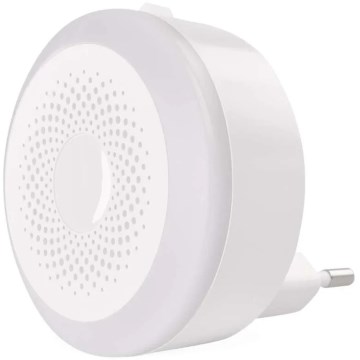 LED nattlampa för vägguttag LED/0,5W/230V