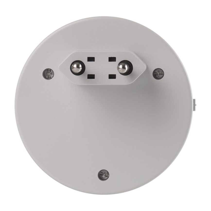 LED-nattlampa för vägguttag med ljussensor + 2 USB-portar, 3x LED, 0,3 W, 230 V