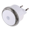 LED nattlampa för vägguttag med ljussensor 3xLED/0,5W/230V