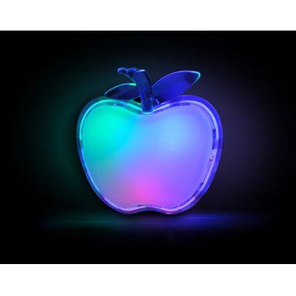 LED Nattlampa plug-in APPLE LED/0.4W/230V