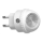 LED navigationslampa med stickkontakt med skymningssensor LED/1W/230V