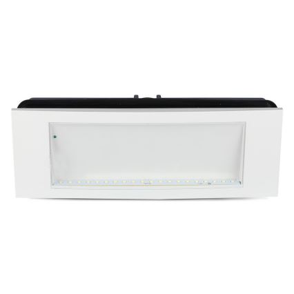 LED nödbelysning EMERGENCY EXIT SAMSUNG CHIP LED/3,8W/230V 6000K