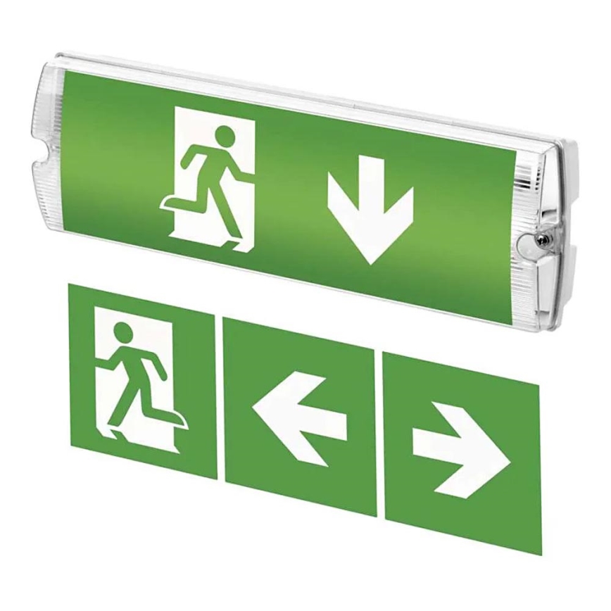 LED nödbelysning LED/3W/230V 6000K IP65