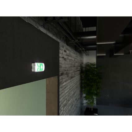 LED nödbelysning VIRGO EVO LED/1W/230V 6000K IP65