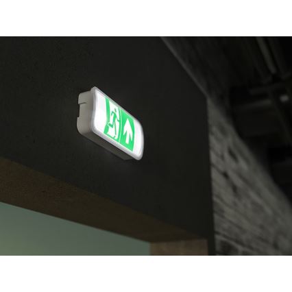 LED nödbelysning VIRGO EVO LED/1W/230V 6000K IP65