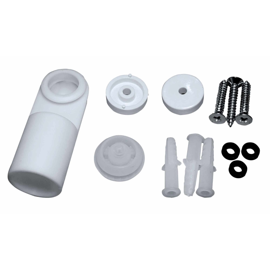 LED-nödbelysningsarmatur GATRION LED/1W/230V 6000K 1500 mAh IP54 vit