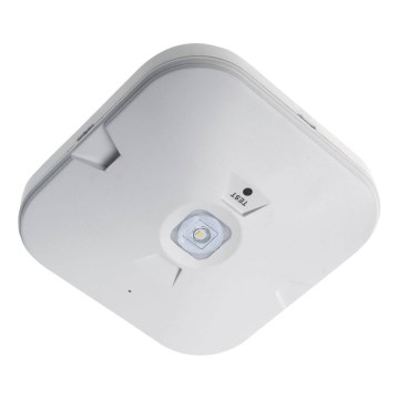 LED nödbelysningsarmatur GATRION LED/3/1W/3,2V 6000K 3000 mAh IP54 vit