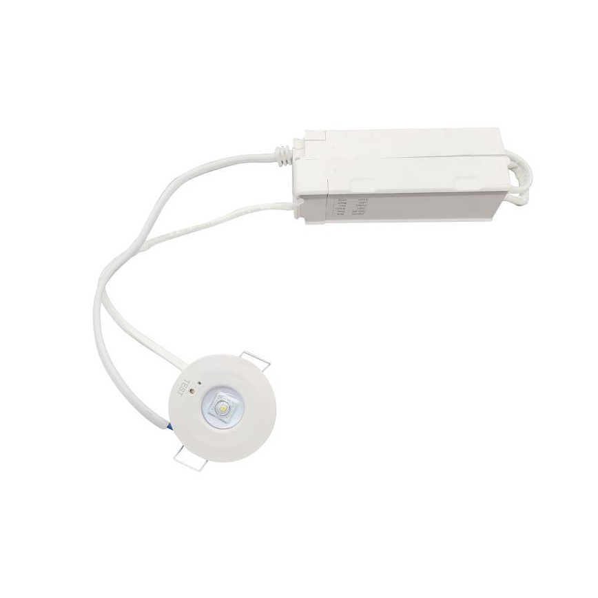 LED Nödfall upphängd taklampa LED/1,2W/230V 6000K