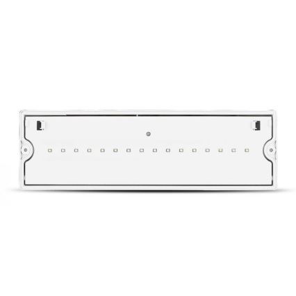 LED Nödljus EMERGENCY EXIT LED/3W/230V IP65 6000K 1200mAh
