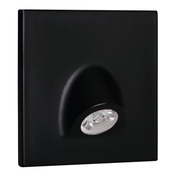 LED orienteringsarmatur MEFIS LED/0,7W/12V 4000 K svart