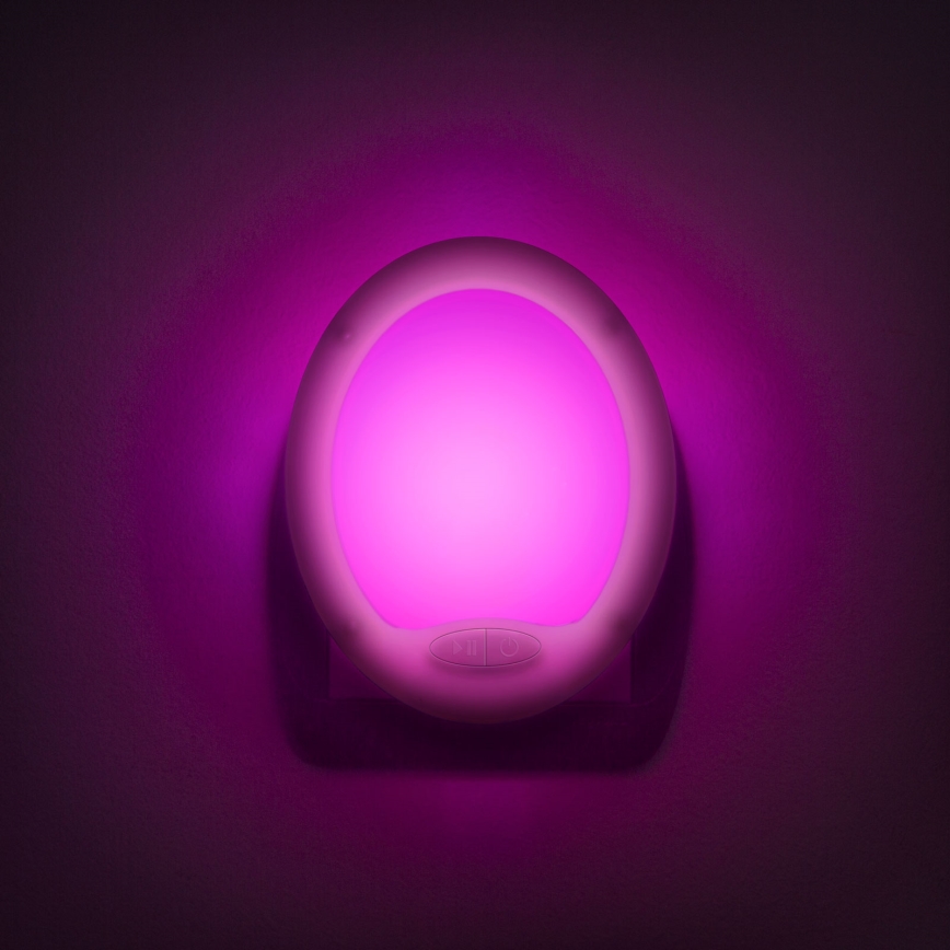 LED orienteringsbelysning för väggkontakt  LED/1,5W/230V flerfärgade