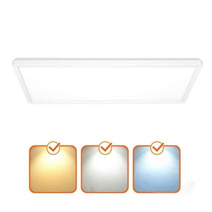 LED Infälld panel NIVERA LED/32W/230V IP54 3000/4000/6000K 29,5x59,5 cm vit