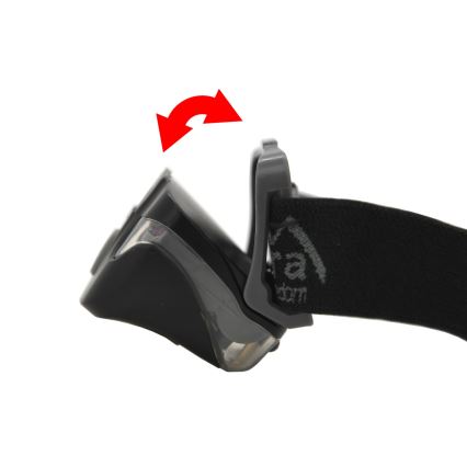 LED Pannlampa LED/3xAAA svart