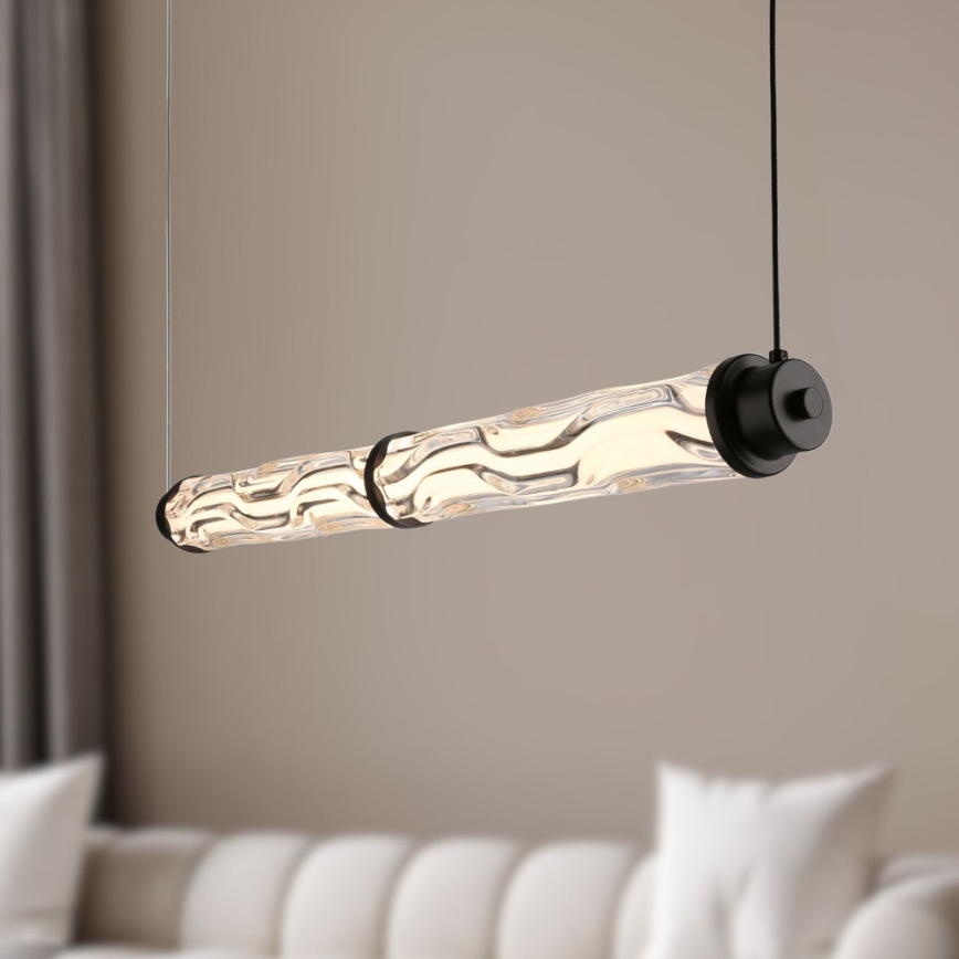 LED-pendel med vajer CORTE LED/18W/230V svart
