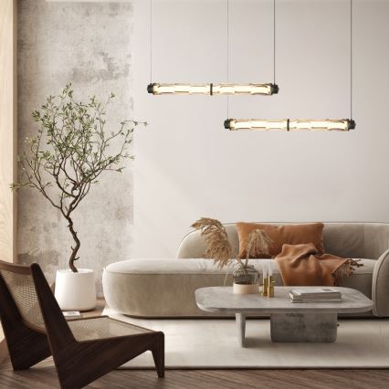 LED-pendel med vajer CORTE LED/18W/230V svart