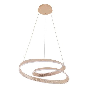 LED-pendel med vajer GLOW LED/75W/230V 4000K Ø 60 cm, guldfärgad