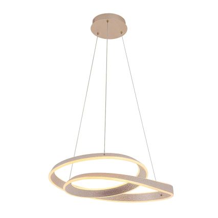 LED-pendel med vajer GLOW LED/75W/230V 4000K Ø 60 cm, guldfärgad