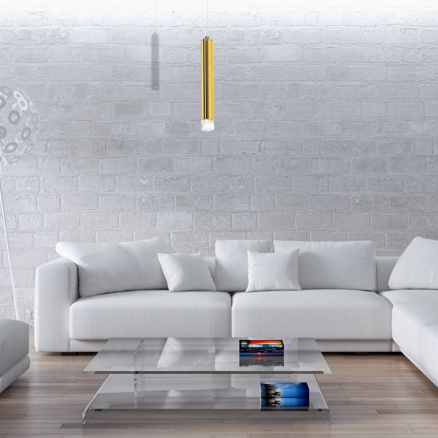 LED-pendel med vajer GOLDIE LED/5W/230V guld