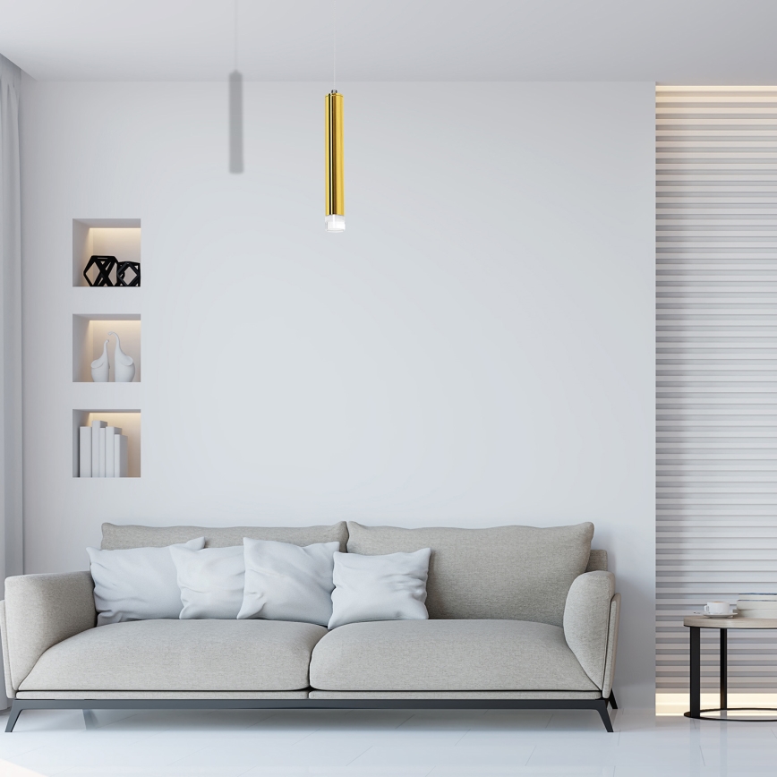 LED-pendel med vajer GOLDIE LED/5W/230V guld