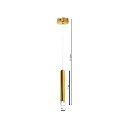 LED-pendel med vajer GOLDIE LED/5W/230V guld